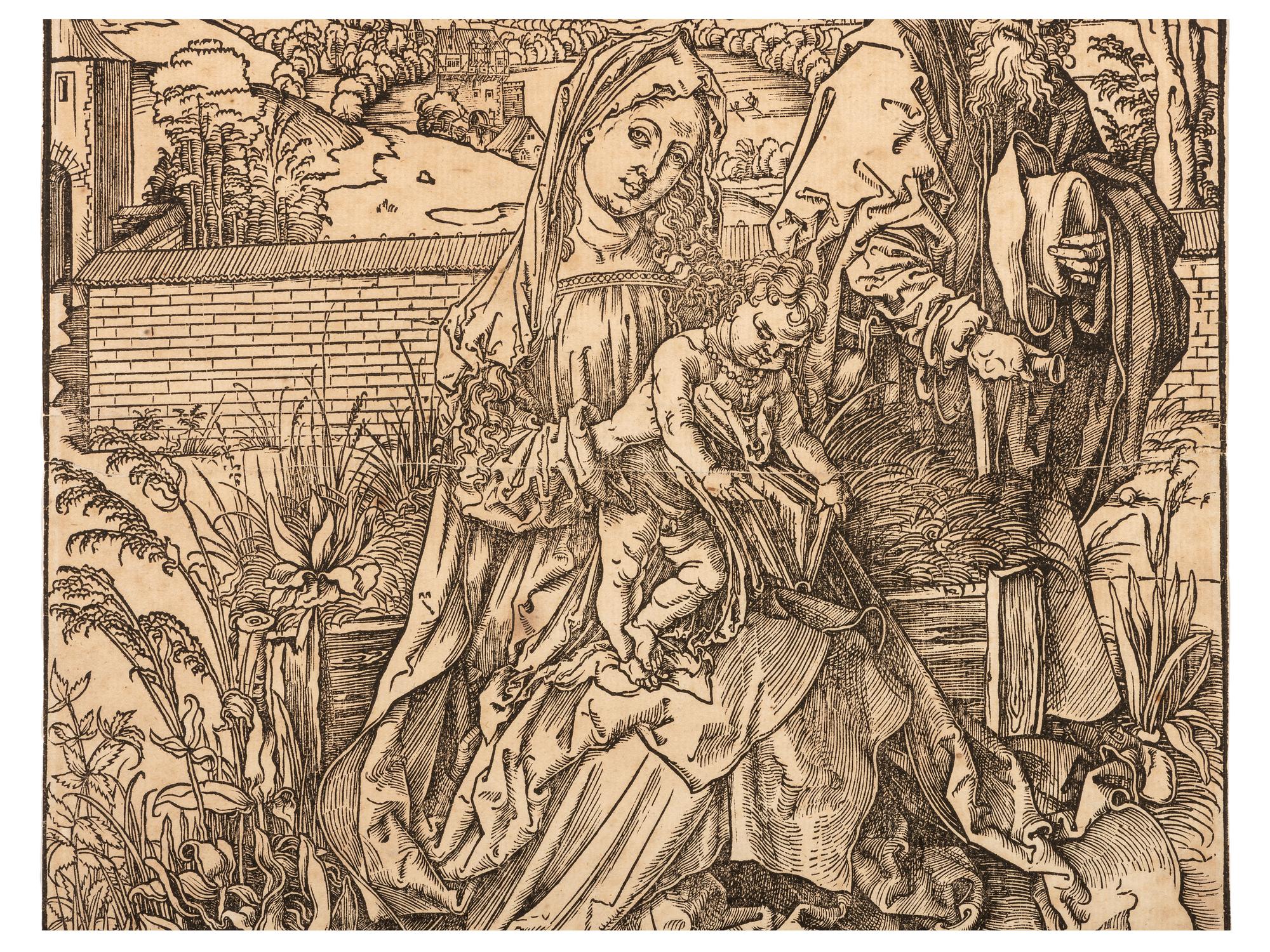 The Holy Family with the Three Hares