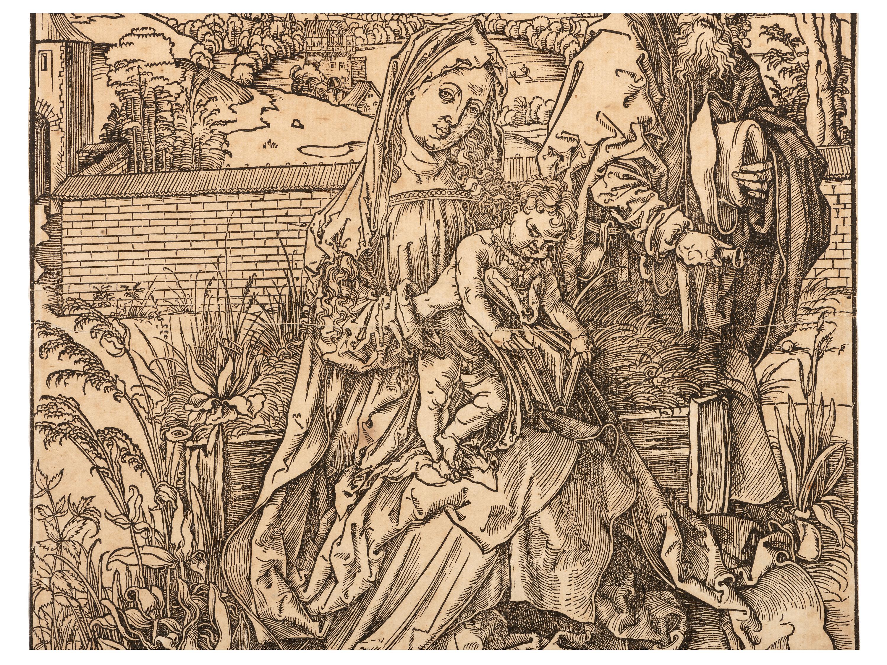 The Holy Family with the Three Hares