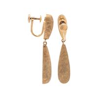 TIFFANY & CO, YELLOW GOLD EARCLIPS