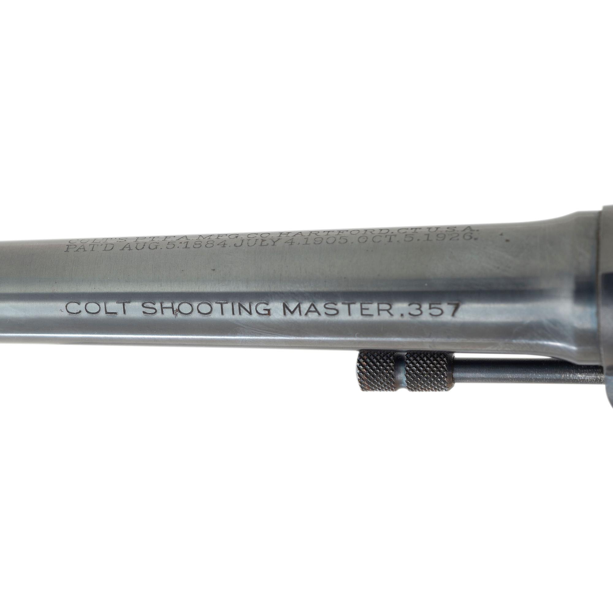 **Colt New Service Shooting Master Revolver in 357 Magnum