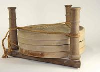 Four Haeger Pottery Roundels Diameter 16 1/2 inches.
