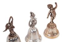 A Collection of Twenty-Four Silver-Plate Bells