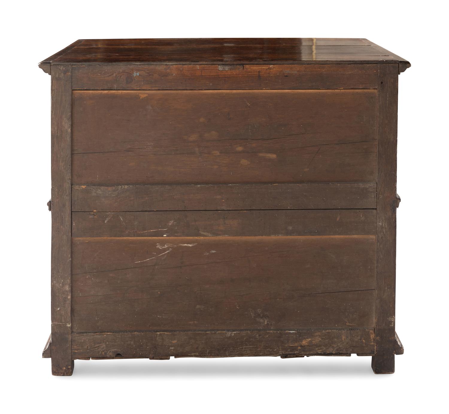 A William and Mary Oak Chest of Drawers