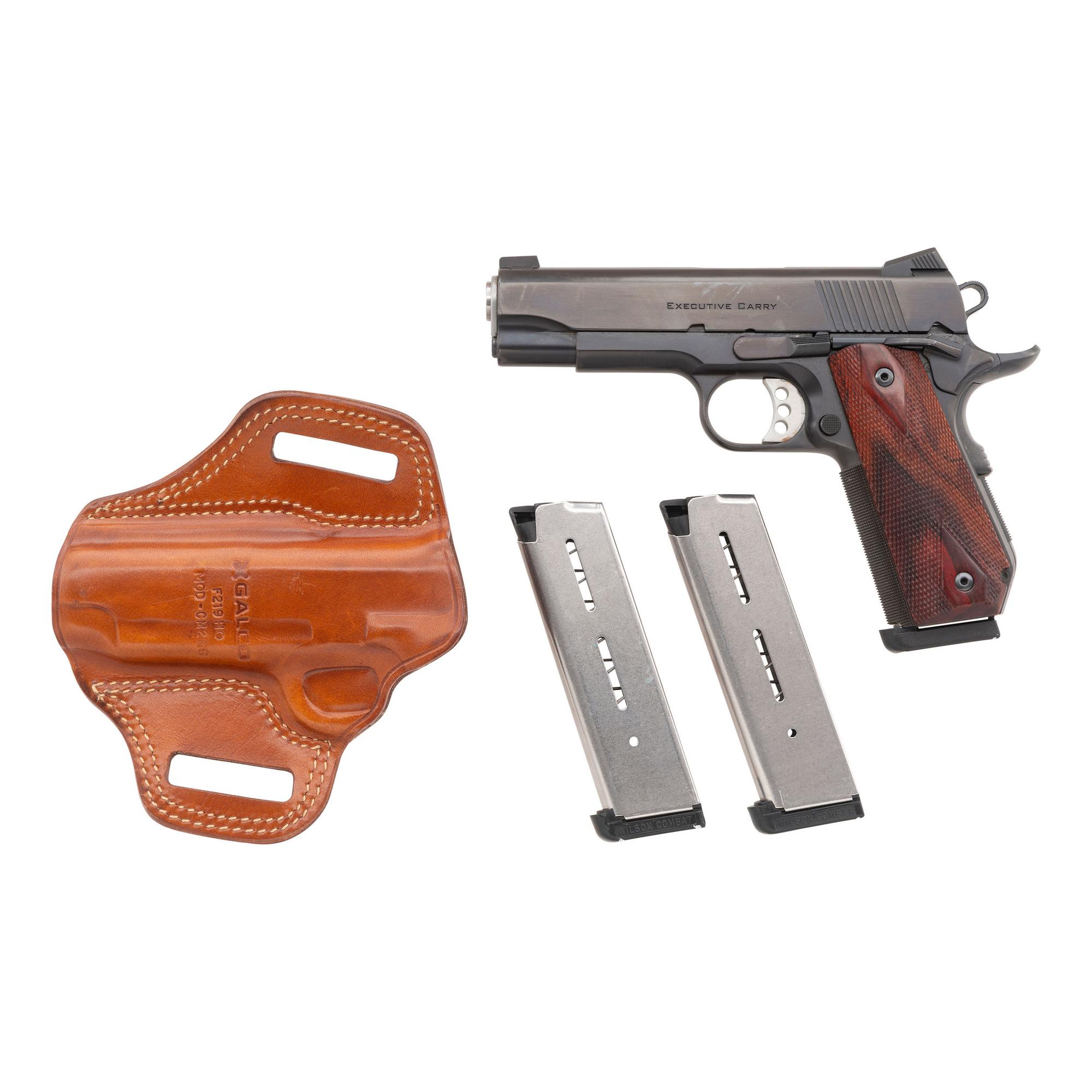 *Ed Brown Executive Carry 1911 Pistol with Holster & 3 Wilson Magazines