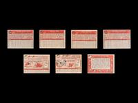 A Group of 1958 Topps Baseball Cards Featuring Multiple Hall of Famers Including Mickey Mantle,