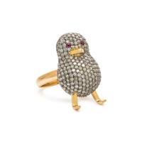 DIAMOND CHICK RING