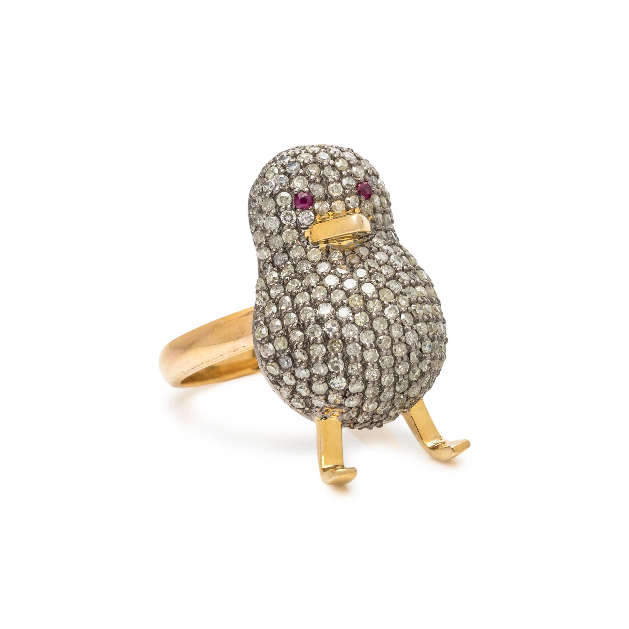 DIAMOND CHICK RING