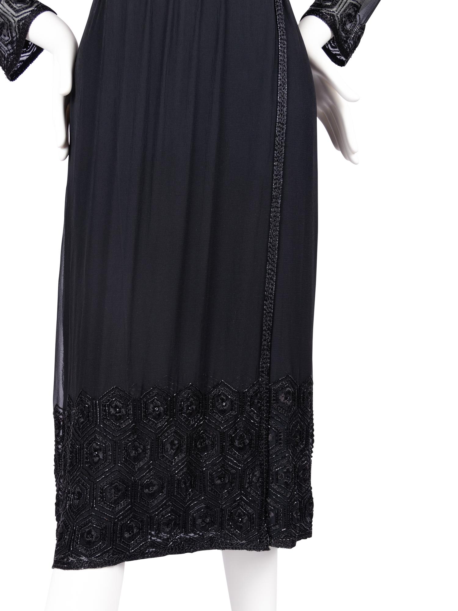 Chanel Haute Couture Evening Dress and Jacket, 1970-80s