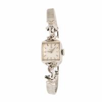 Omega, White Gold and Diamond Watch
