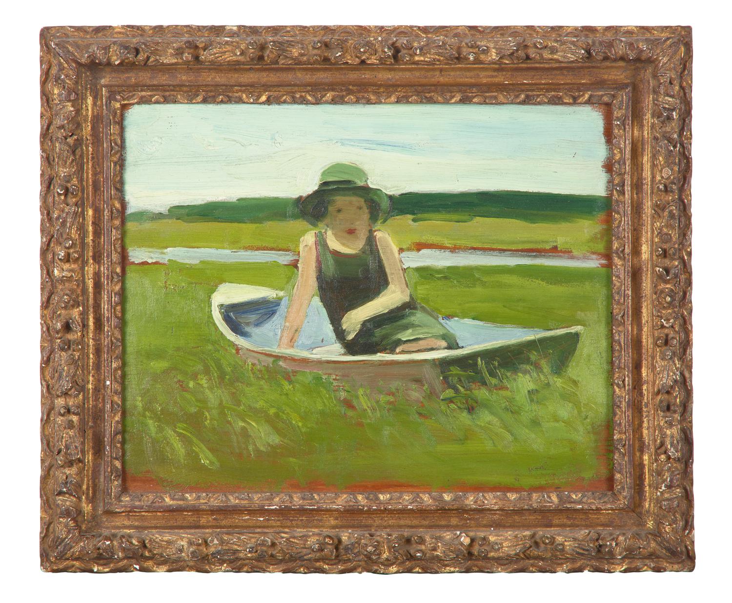Girl in Rowboat