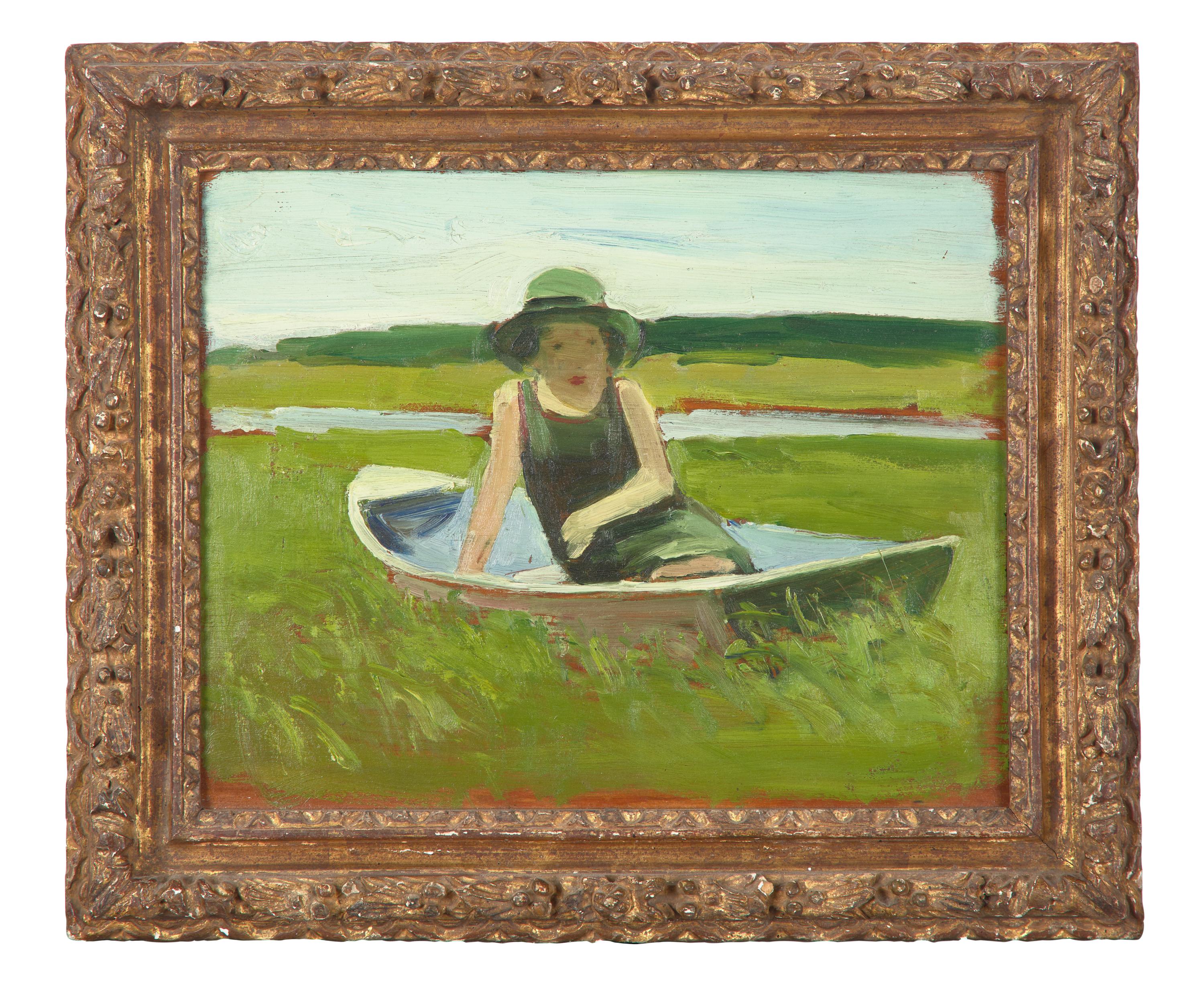 Girl in Rowboat