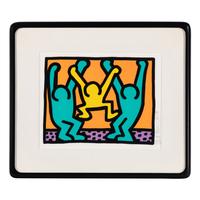 Keith Haring (American, 1958-1990) — Pop Shop I: one plate , 1987