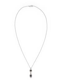 SAPPHIRE AND DIAMOND PENDANT/NECKLACE