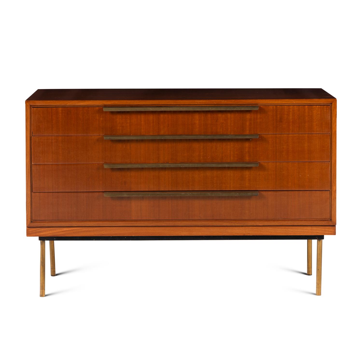 A French Modernist Four-Drawer Dresser