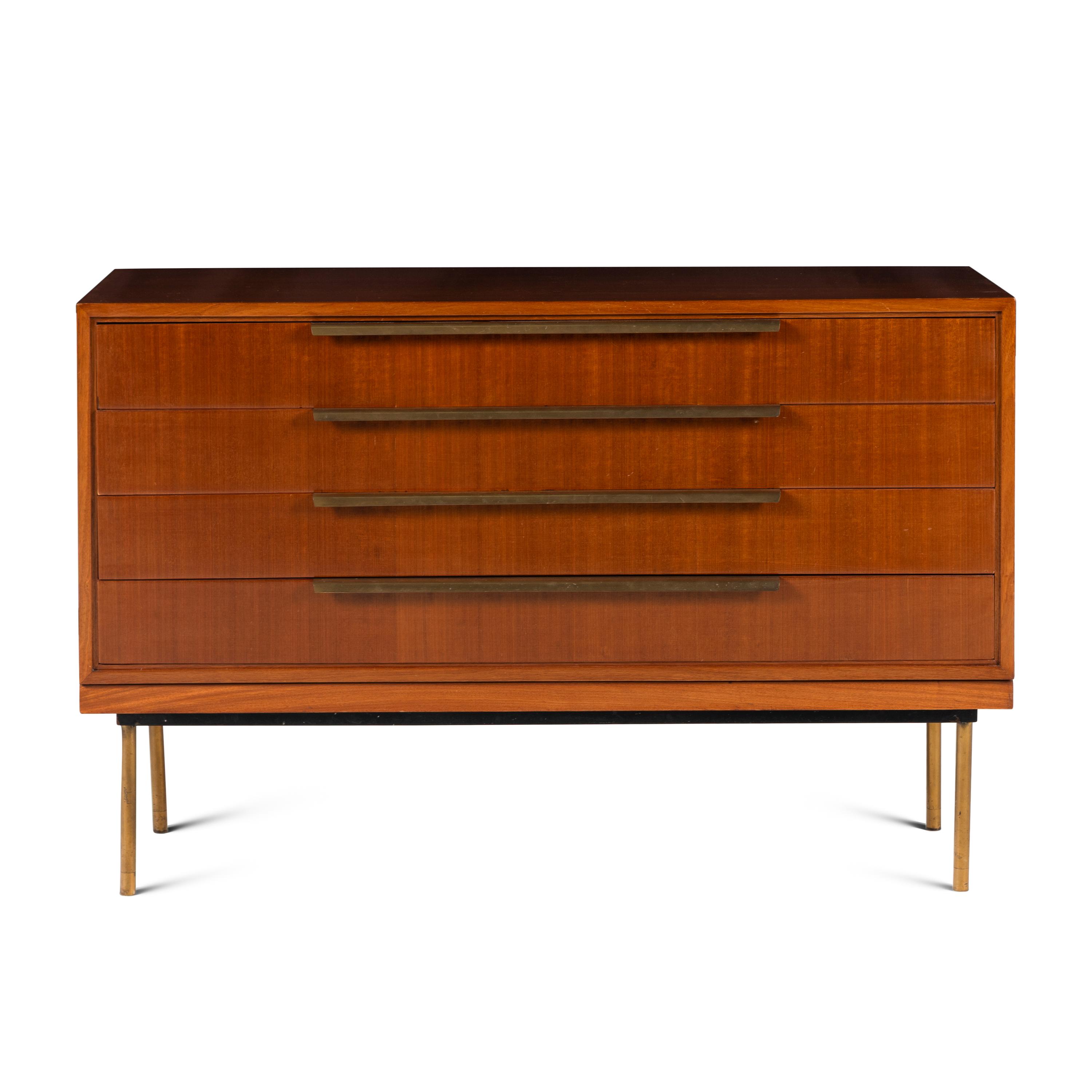 A French Modernist Four-Drawer Dresser
