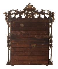 A Continental Louis XV-Style Carved Giltwood Mirror