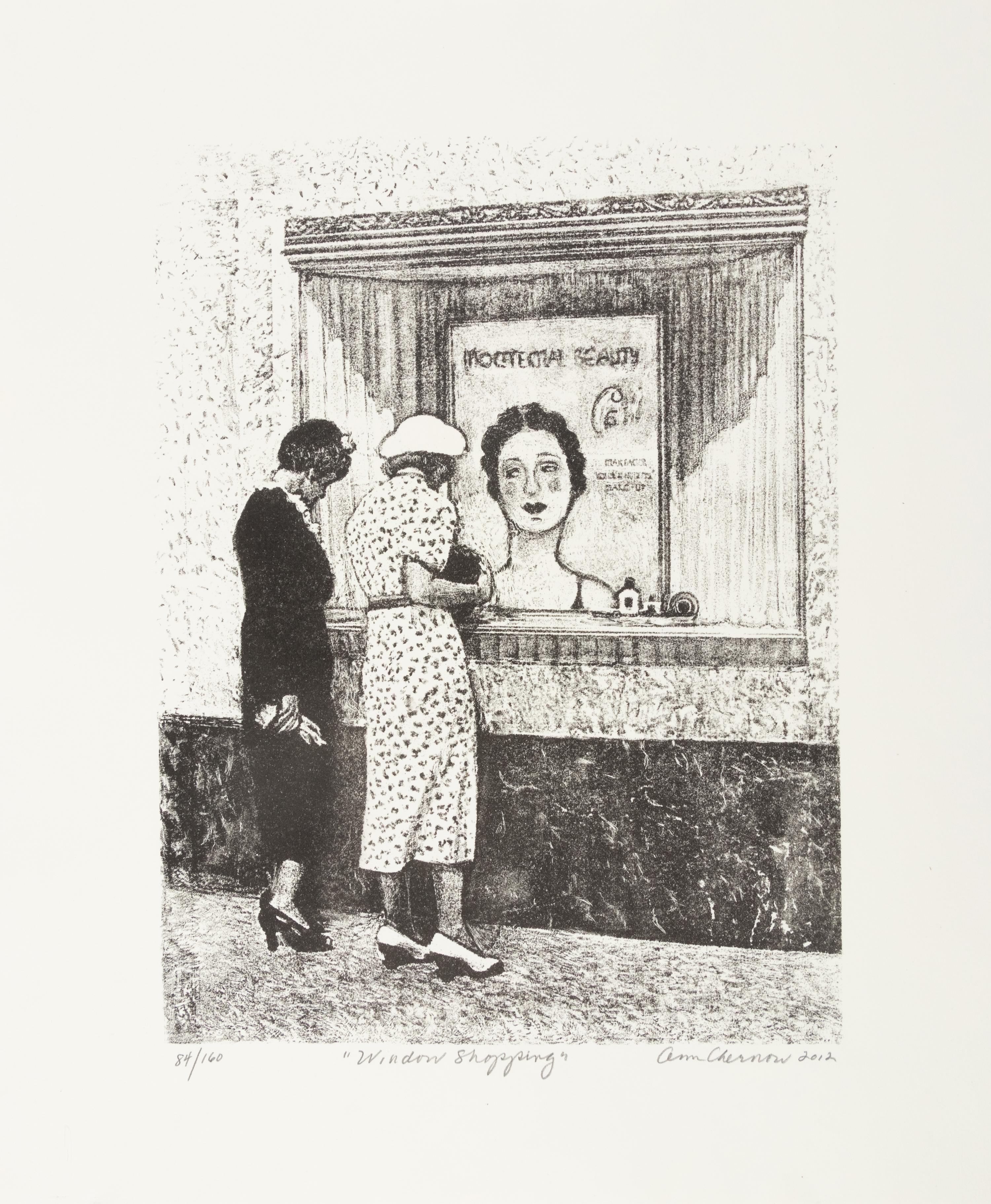 Collection of eight prints from the Print Club of Albany