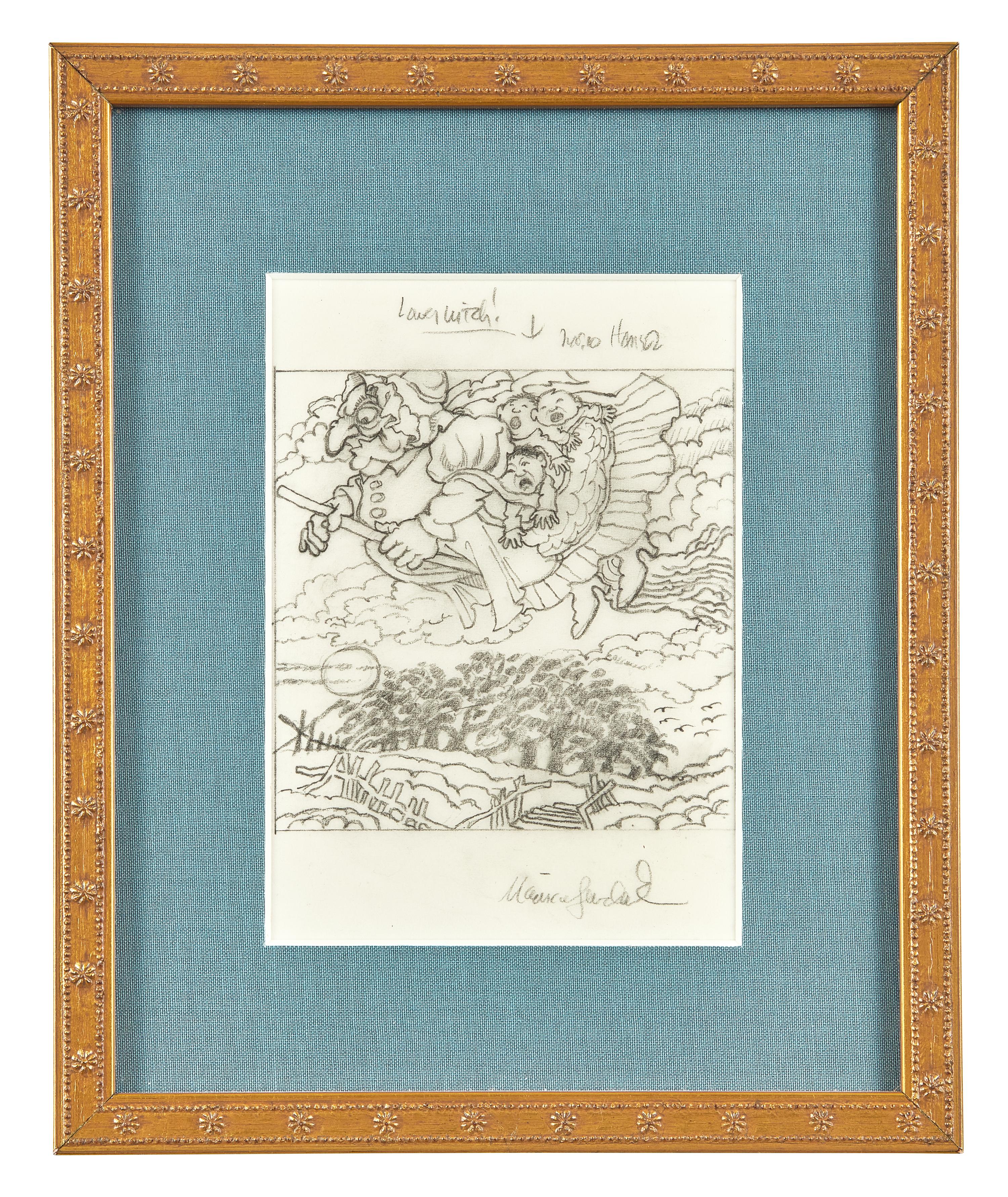 Original Sketch for Hansel and Gretel Poster, ca. 1997