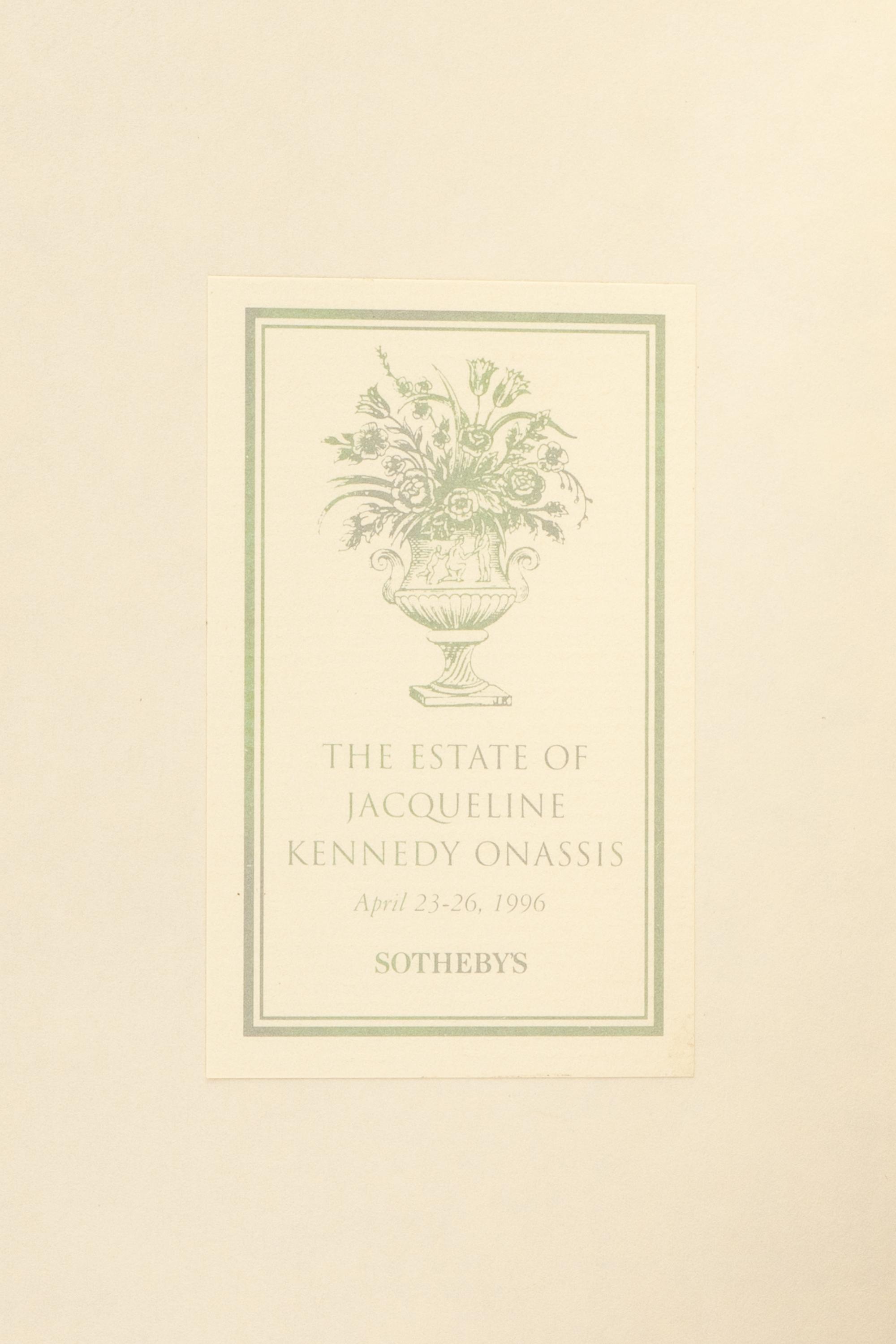 [KENNEDY ONASSIS, Jacqueline Bouvier (1929-1994), her copies]. A group of 7 works relating to history and culture from her library, including: