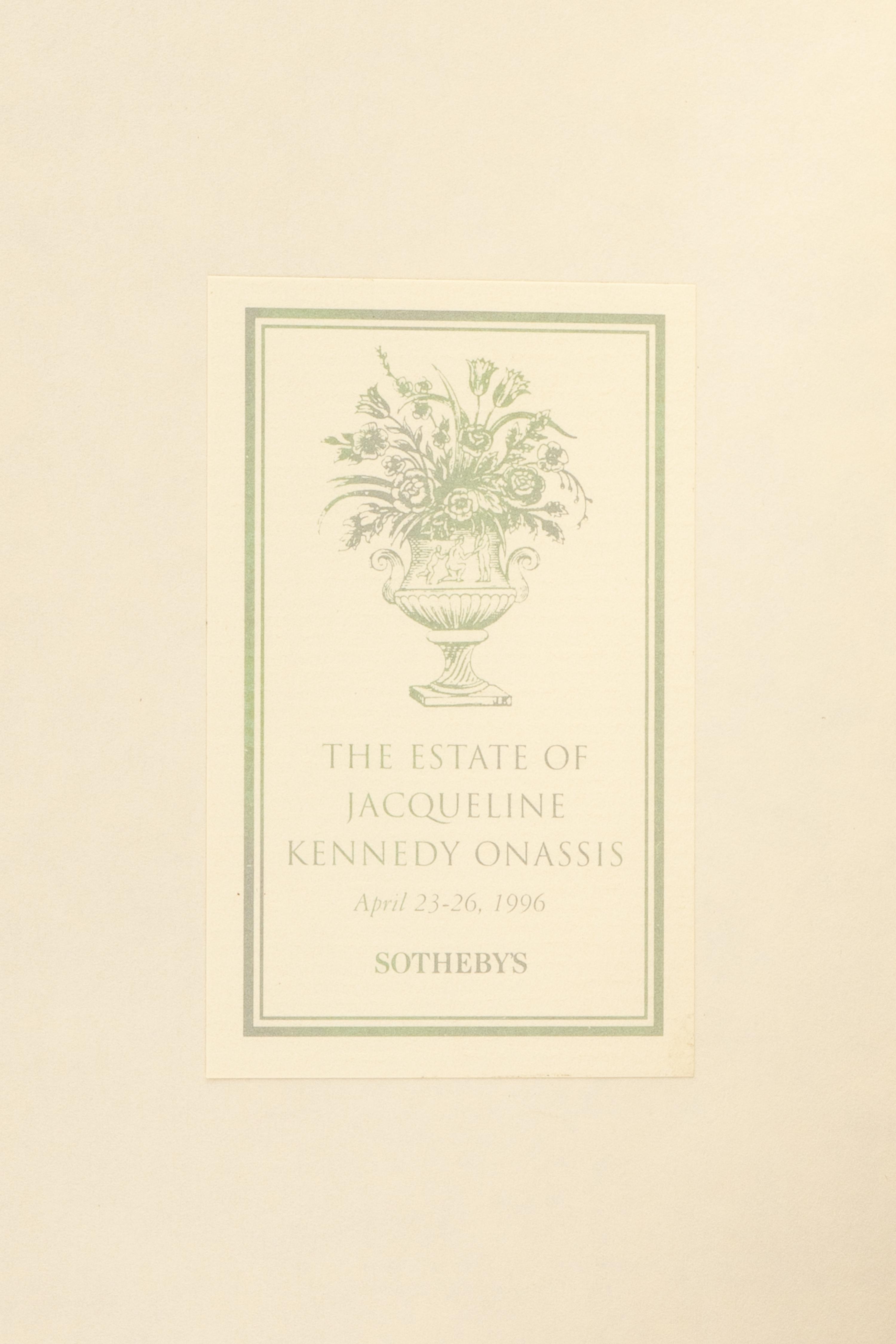 [KENNEDY ONASSIS, Jacqueline Bouvier (1929-1994), her copies]. A group of 7 works relating to history and culture from her library, including: