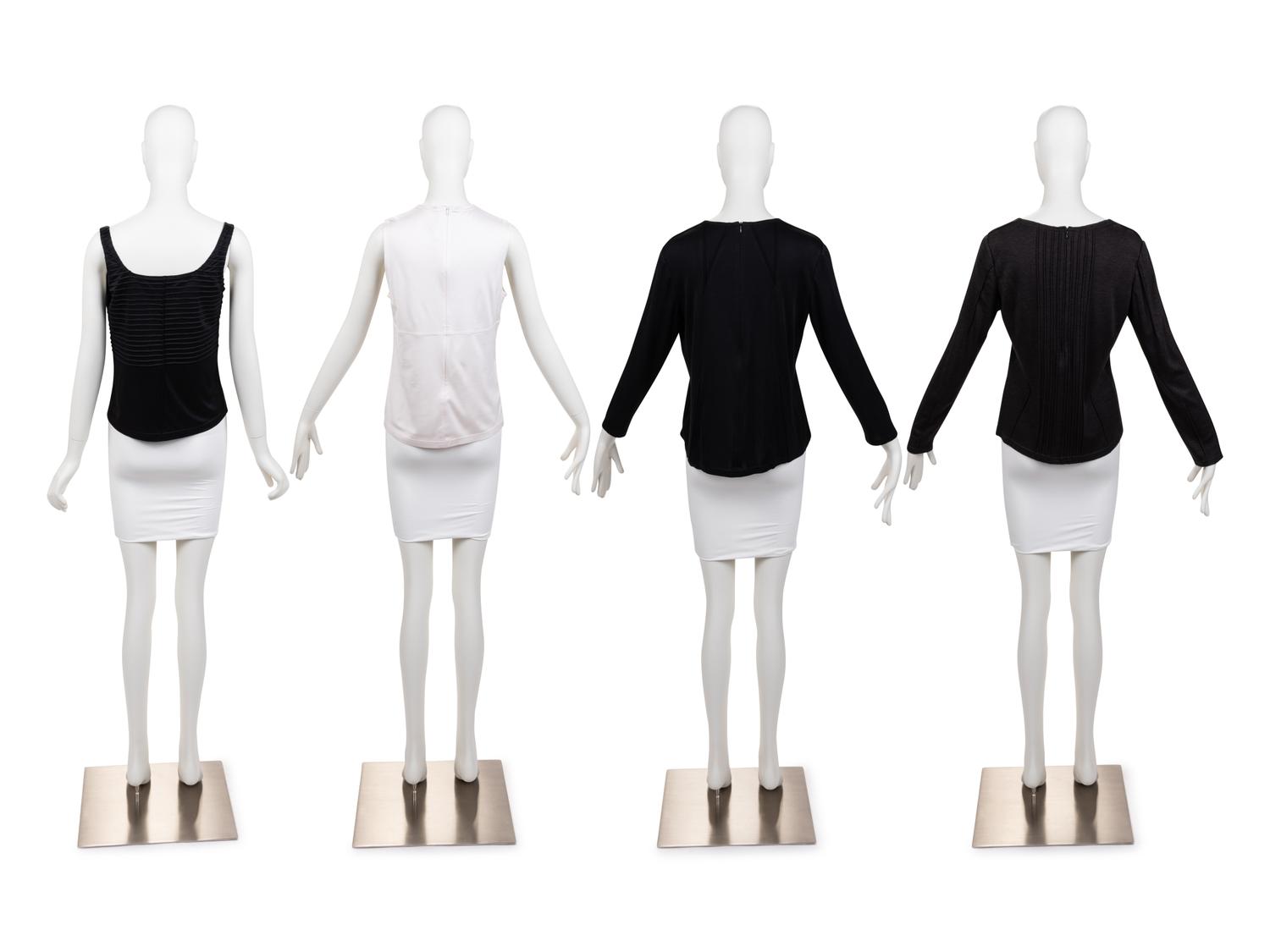 Four Ralph Rucci Knit Tops, 2000-10s