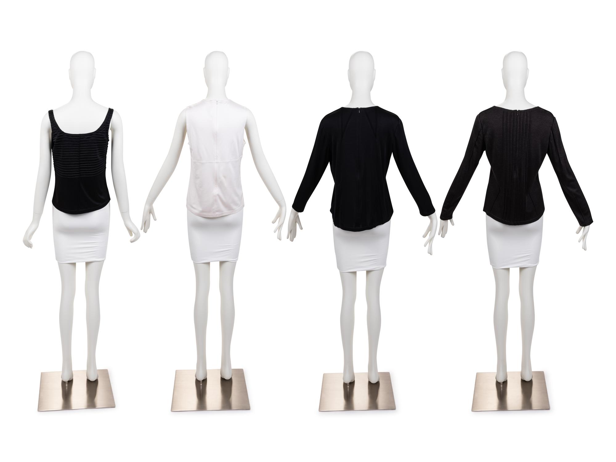 Four Ralph Rucci Knit Tops, 2000-10s