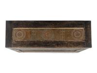 A Repousse Copper-Inset Black Painted Oak Chest circa 1901