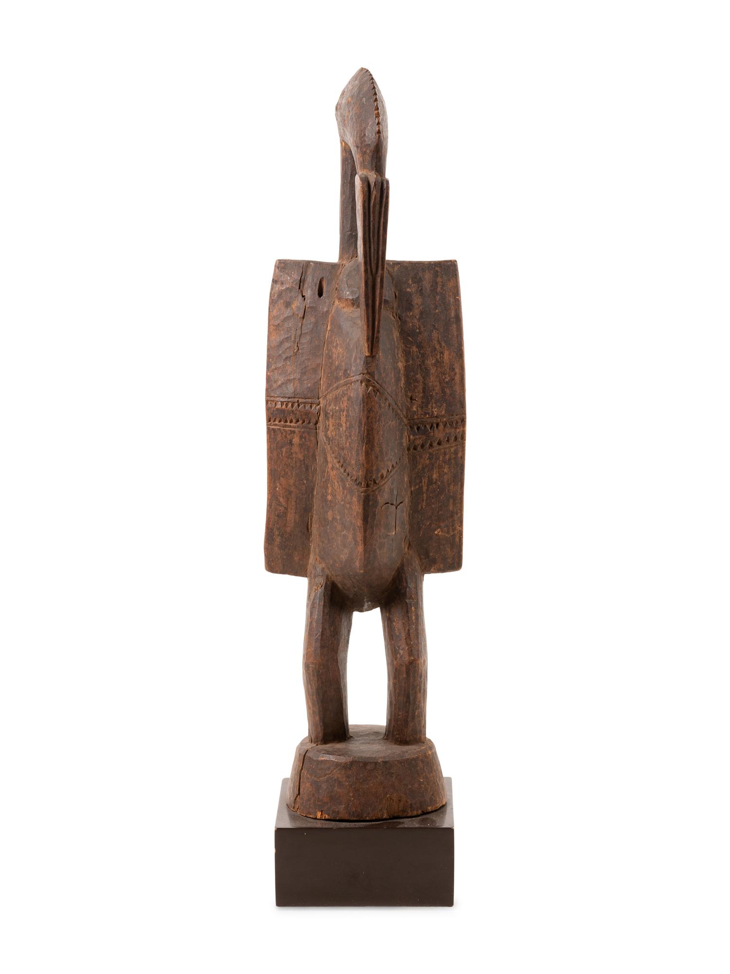 A Senufo Carved Wood Bird Figure