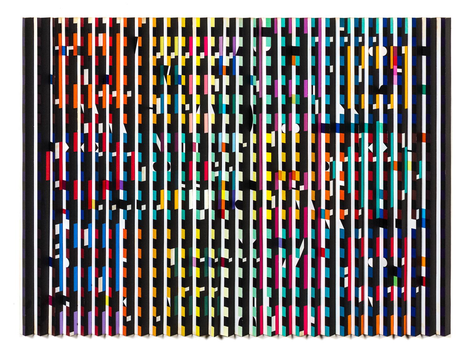 Yaacov Agam, (Israeli, b. 1928), Noon at Midnight, 1976