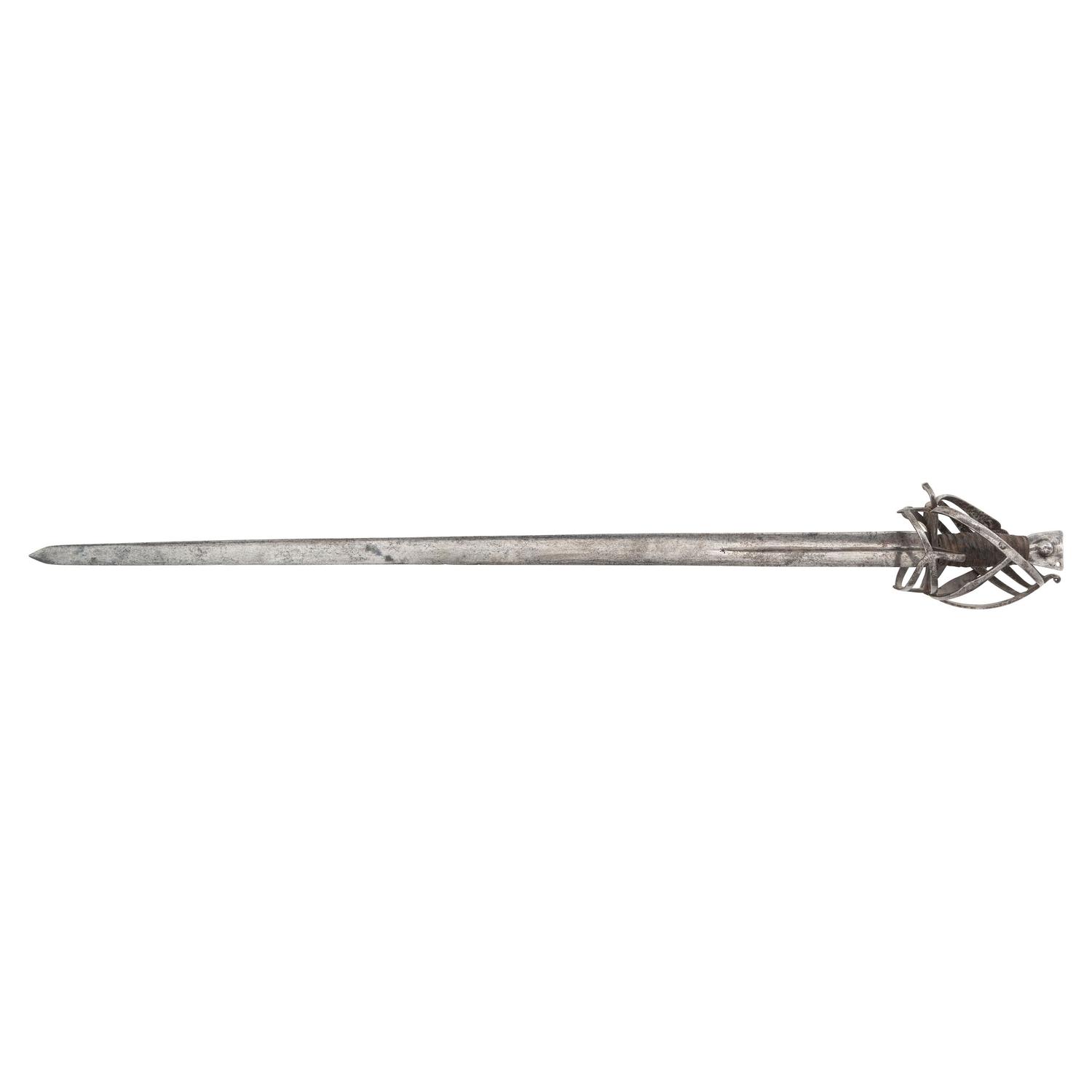 Venetian Schiavona Basket Hilt Broadsword