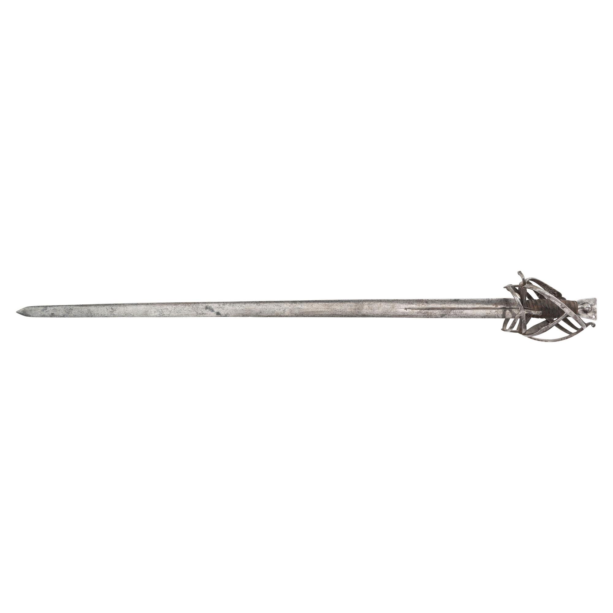 Venetian Schiavona Basket Hilt Broadsword