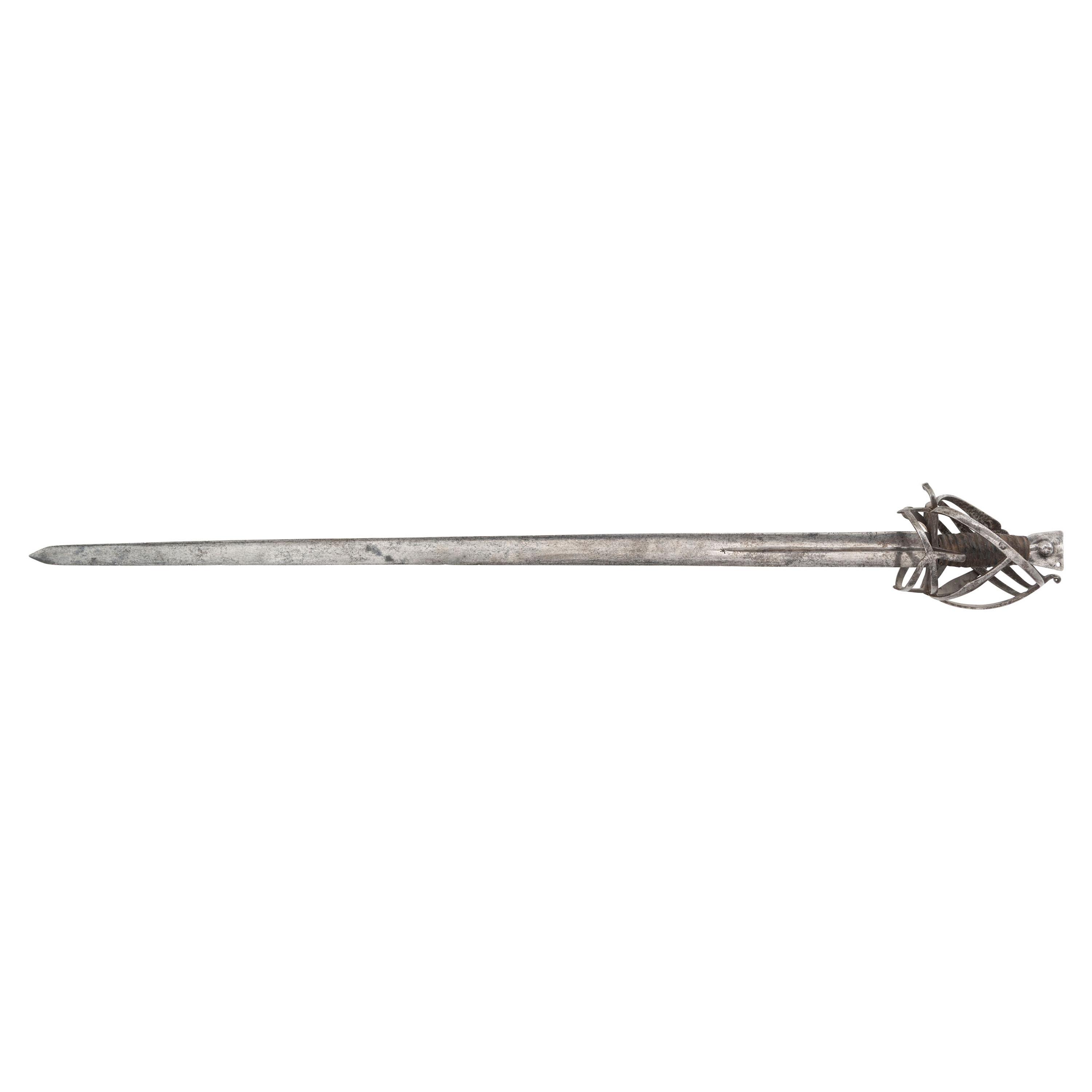 Venetian Schiavona Basket Hilt Broadsword