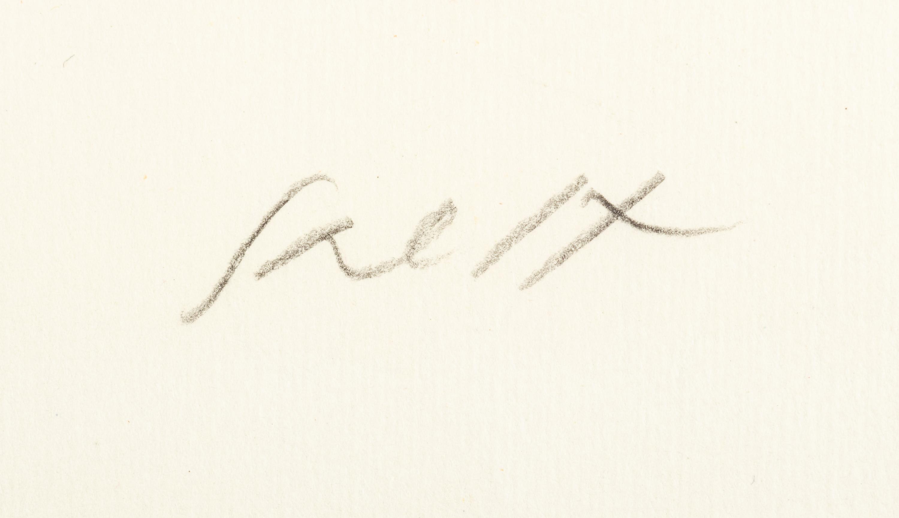 A Pair of Works by Zoran Mušič and Bruno Saetti