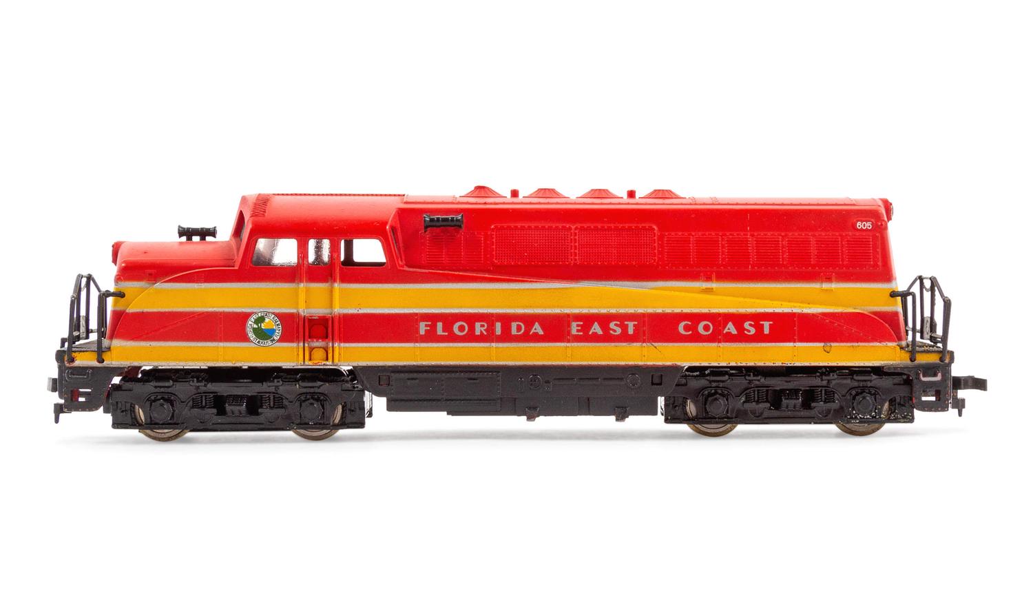 A Group of Five Polychrome Locomotives