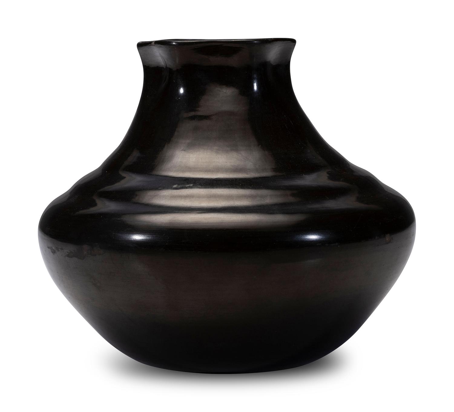 Blackware Pottery Jar