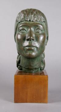 R. Fraenkel (20th century school), Height 11 1/4 inches.