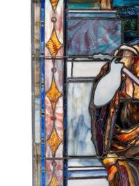 'Musician in the Cove' Window, c. 1890