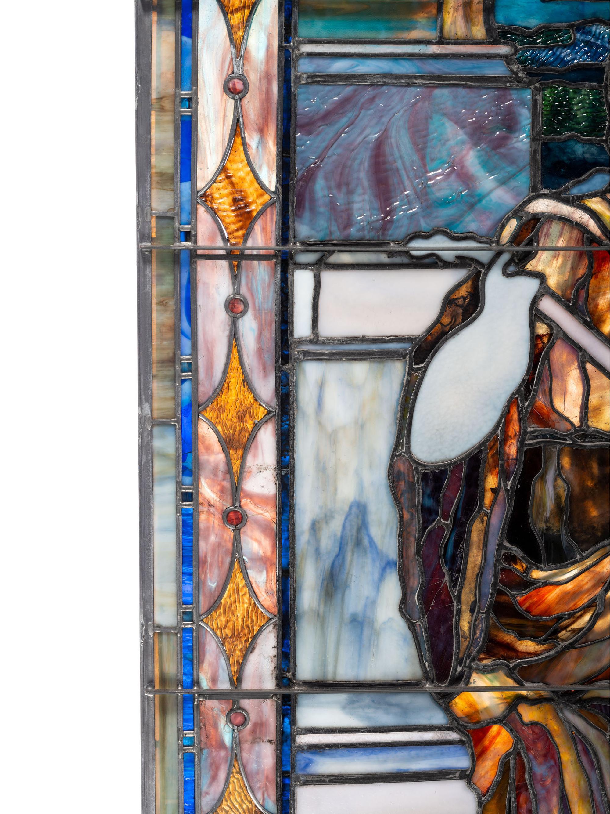 'Musician in the Cove' Window, c. 1890