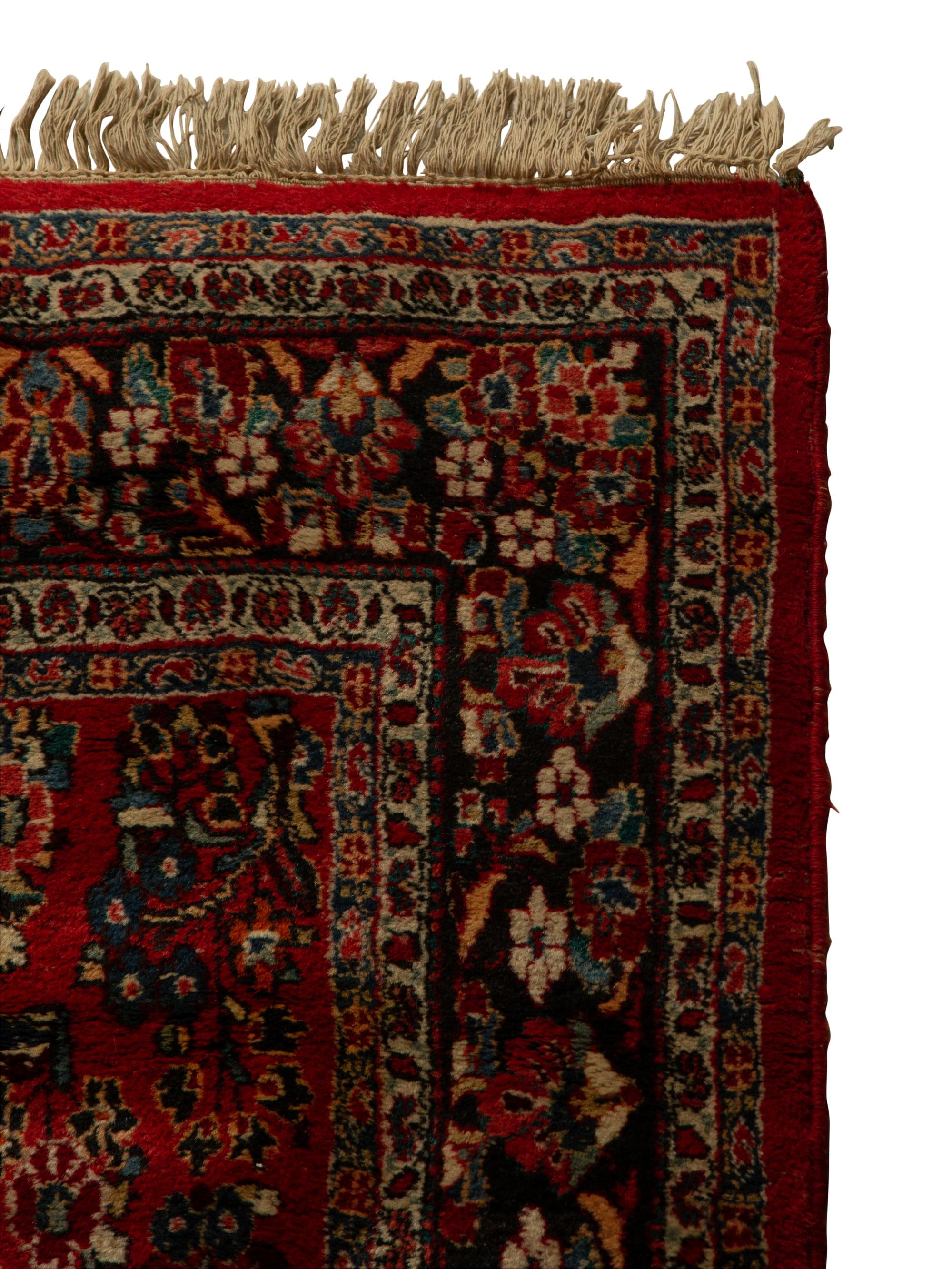 A Sarouk Wool Rug