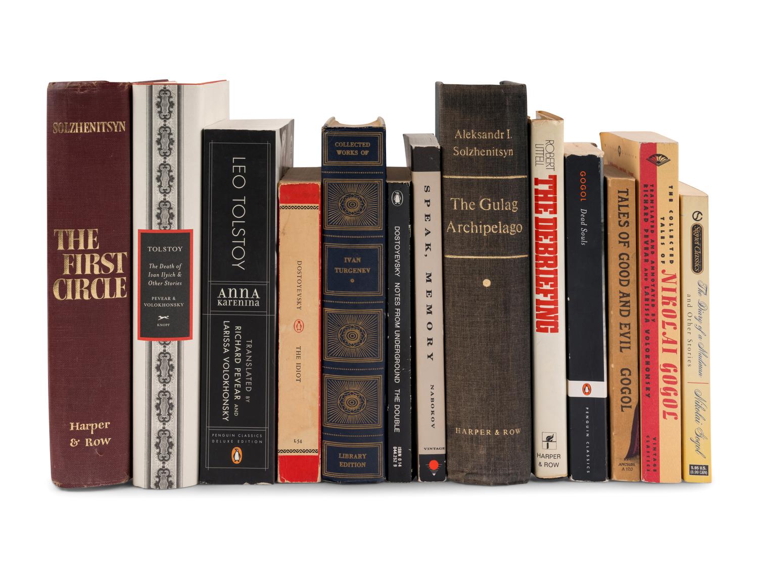 RUSSIAN LITERATURE A group of 13 works: