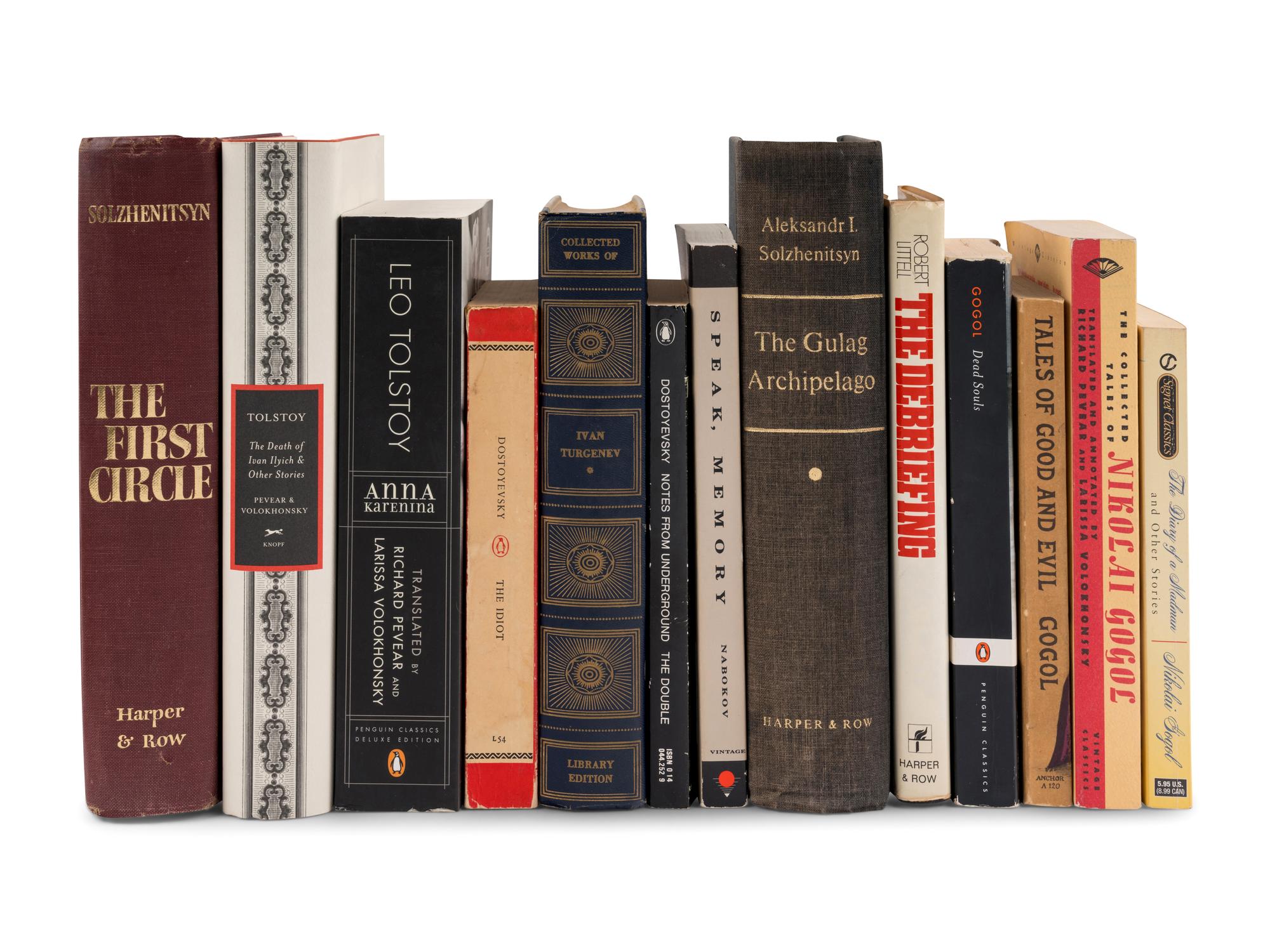 RUSSIAN LITERATURE A group of 13 works: