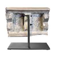 A Rookwood Terra Cotta Fragment on Stand 7.75" W x 4" D x 8" H — United States, Circa 1910