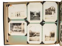 [EARLY PHOTOGRAPHY]. Album recording the early life of Juanita Thompson, an African American woman who grew up in Jamaica, NY, incl. images of her integrated neighborhood and summer camp. Ca 1920s-1950s.