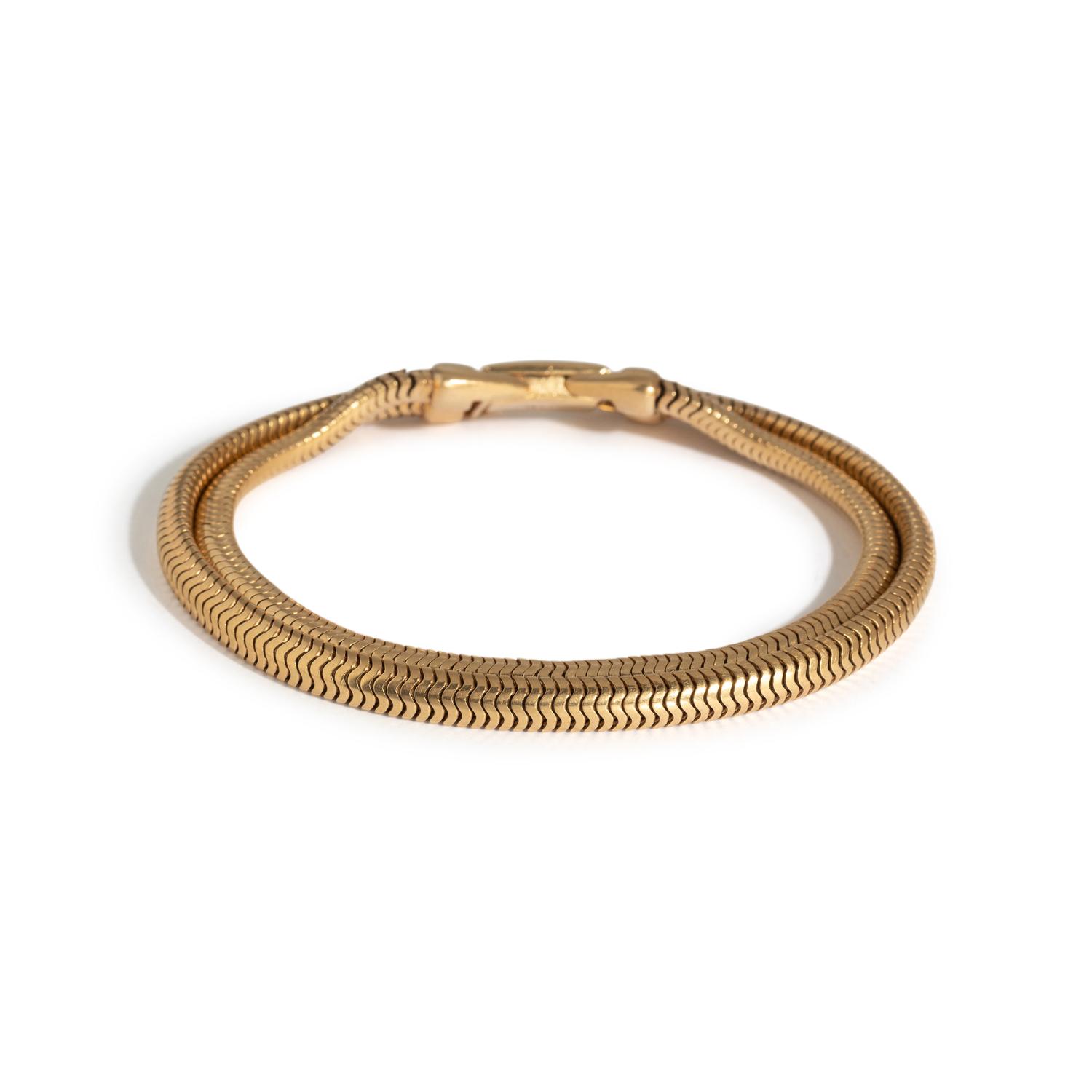 YELLOW GOLD BRACELET