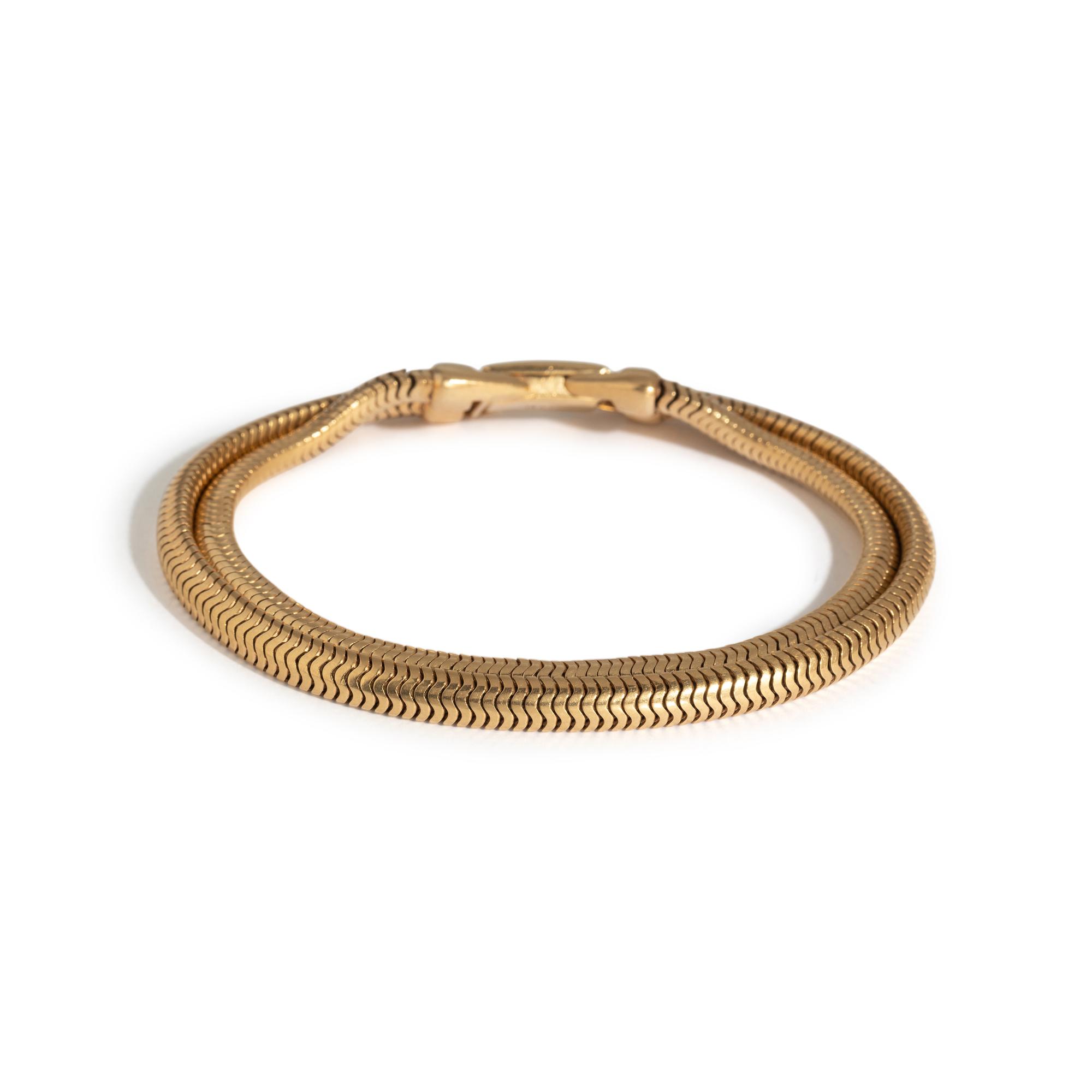 YELLOW GOLD BRACELET