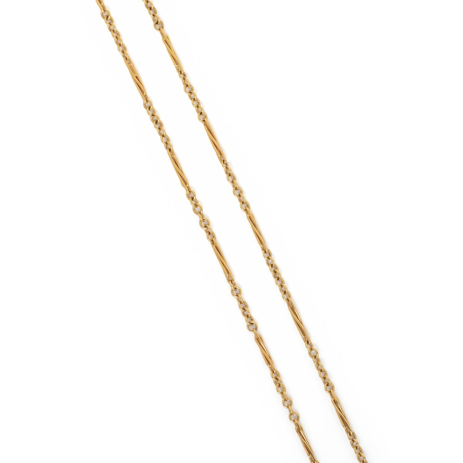 YELLOW GOLD NECKLACE