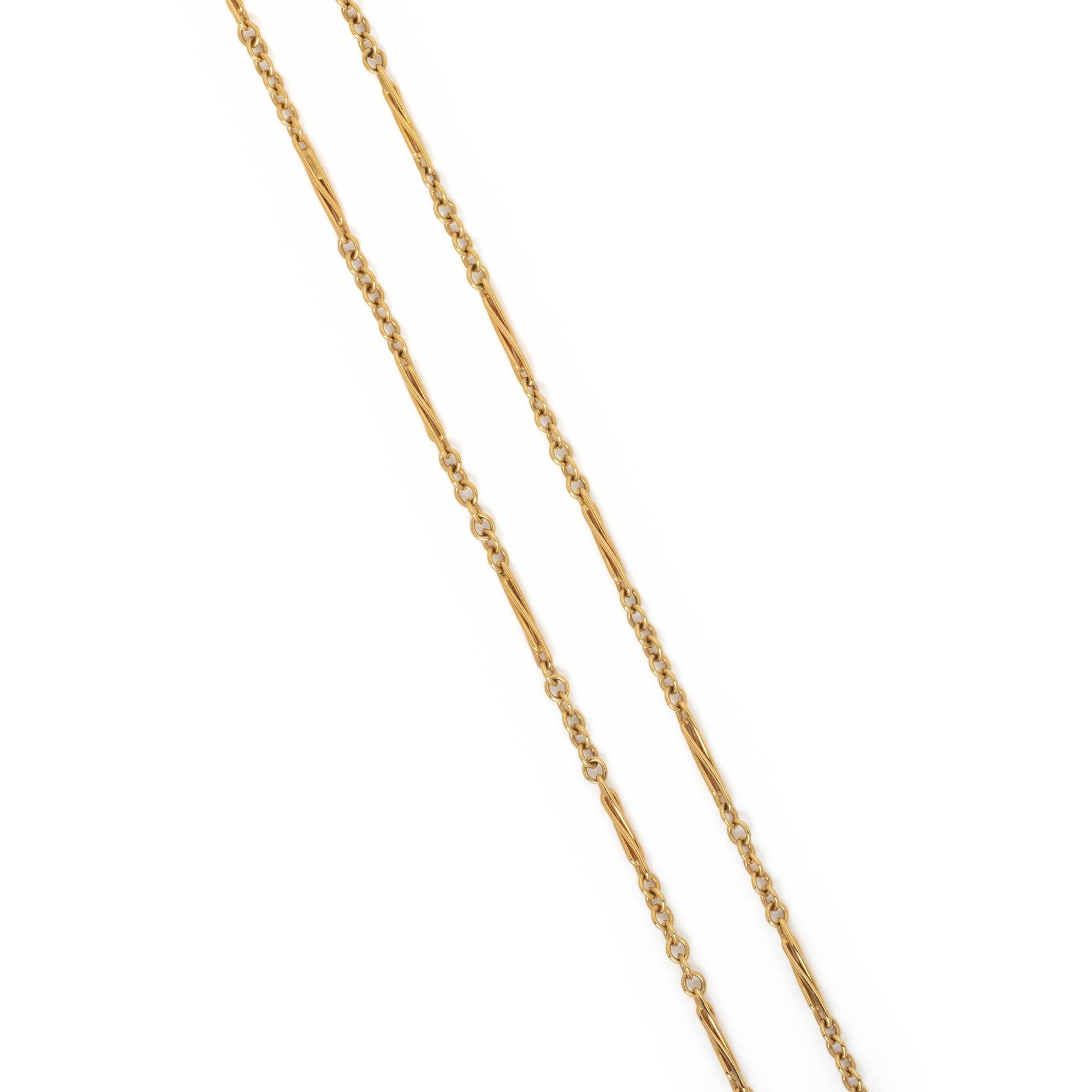 YELLOW GOLD NECKLACE