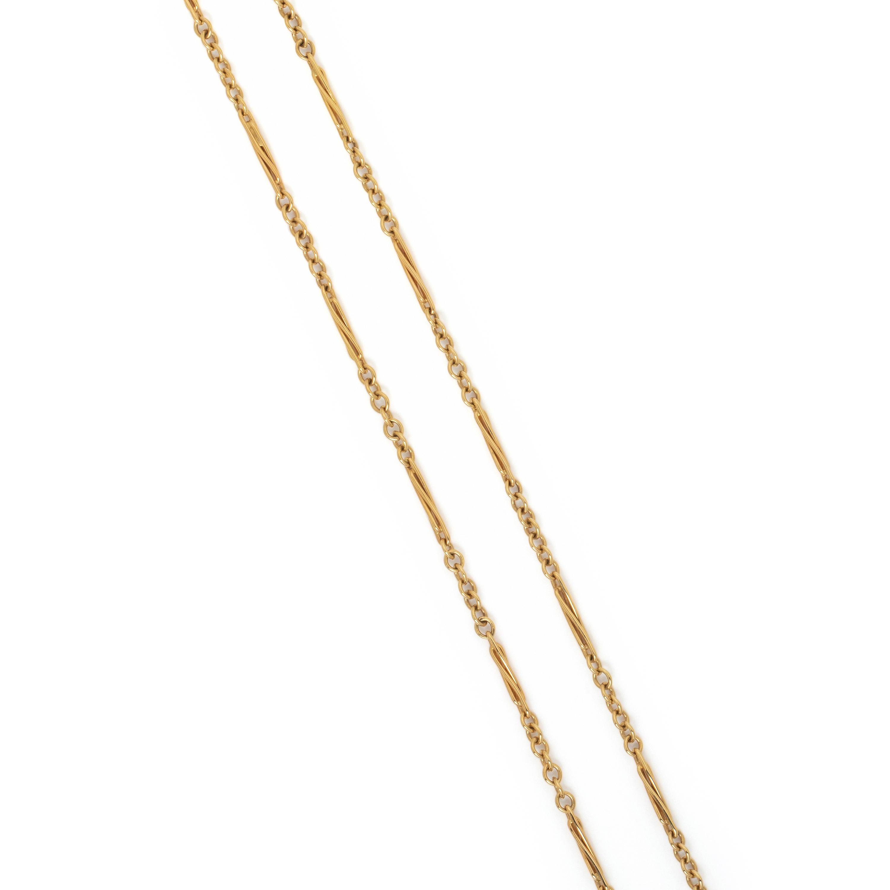 YELLOW GOLD NECKLACE