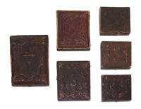 A Group of Six Daguerreotype Portraits in Gilt Frames Largest frame 4 3/4 x 3 3/4 inches. — 19TH CENTURY
