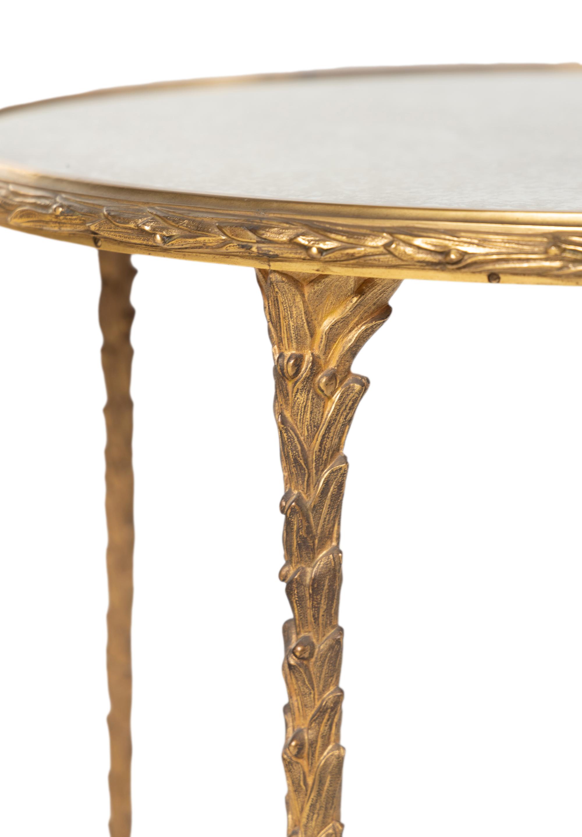 A Gilt Bronze Side Table by Maison Charles